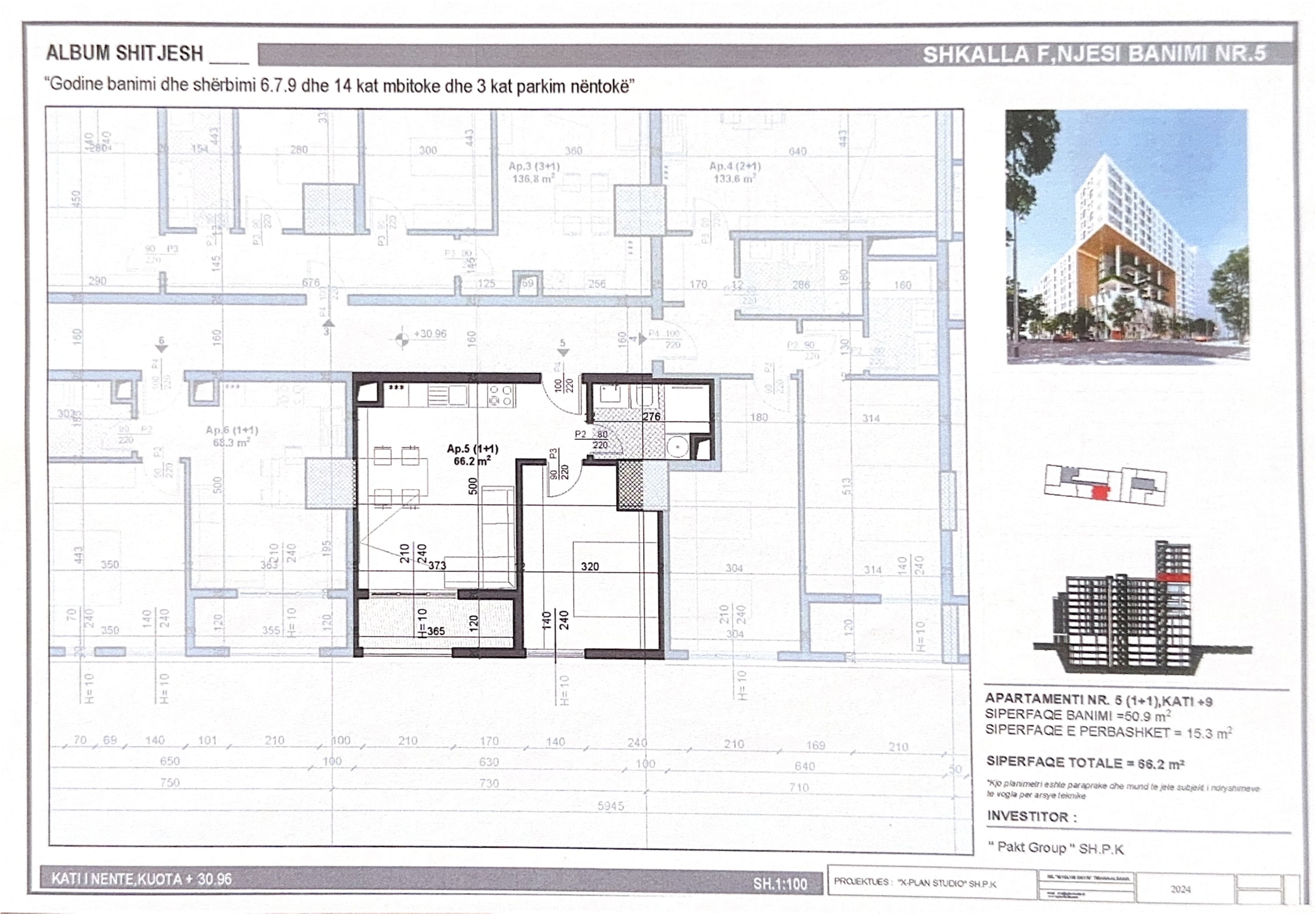 Plani A-F5 — Pakt Group SHPK ndërtim