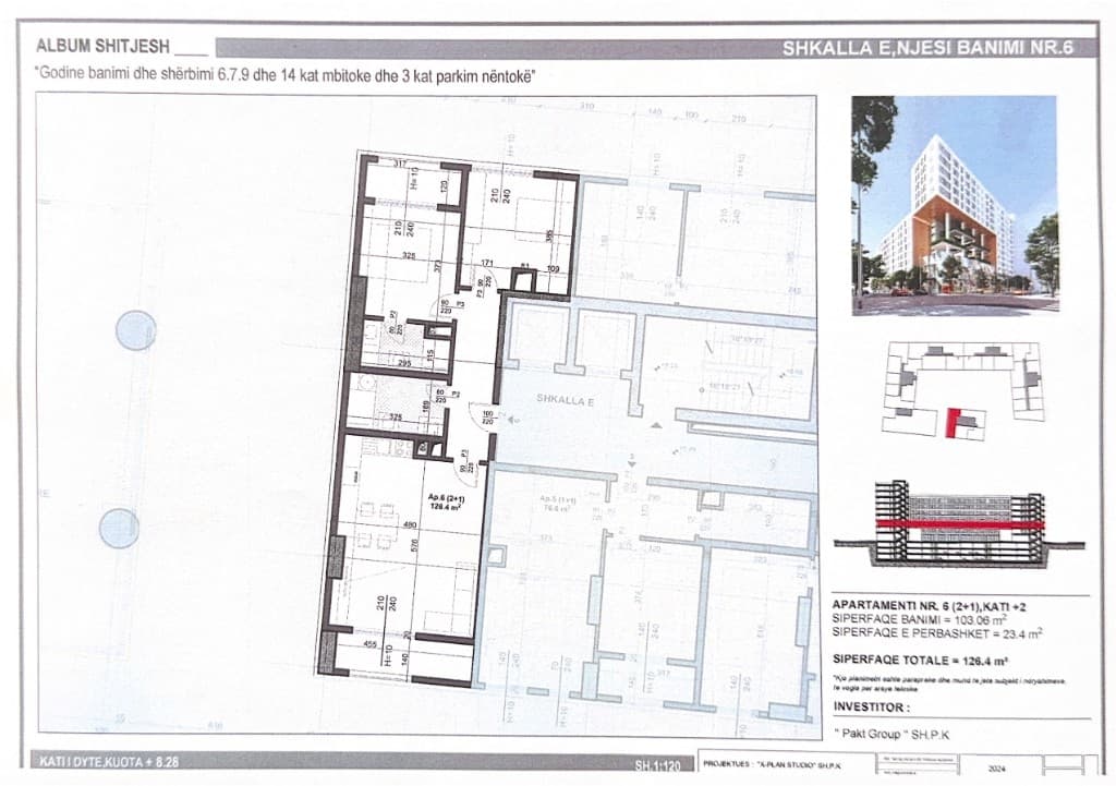 Plani A-E6 — Pakt Group SHPK ndërtim