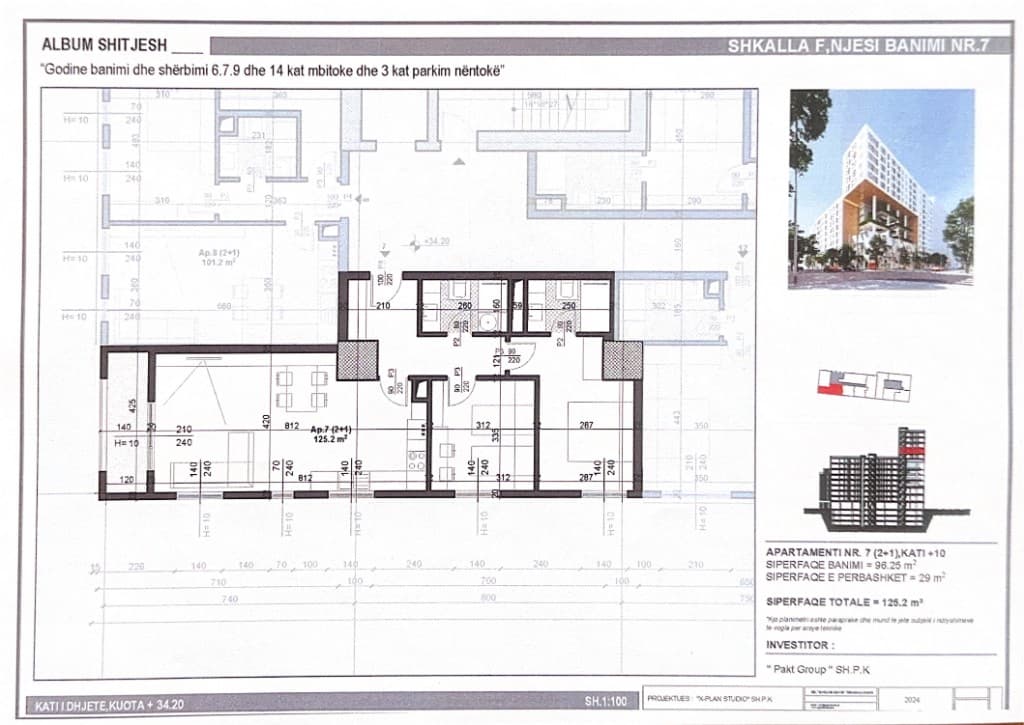 Plani A-F7 — Pakt Group SHPK ndërtim