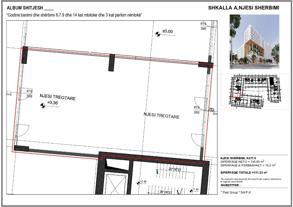 Plani S-A1 — Pakt Group SHPK ndërtim